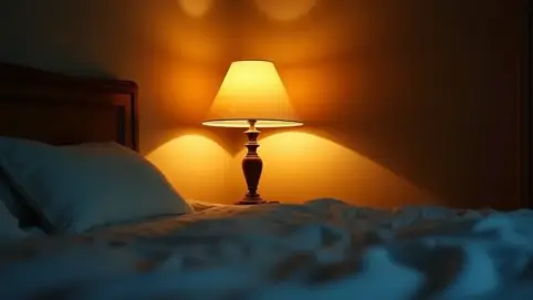 Na jakiej wysokości lampa w sypialni