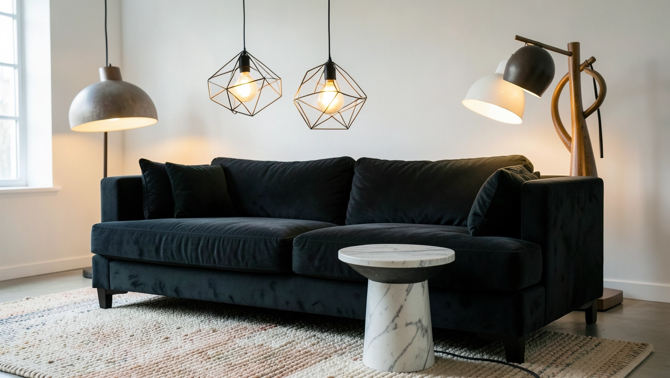 Ciekawe lampy do salonu