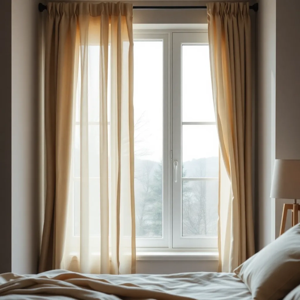 Co na okno w sypialni