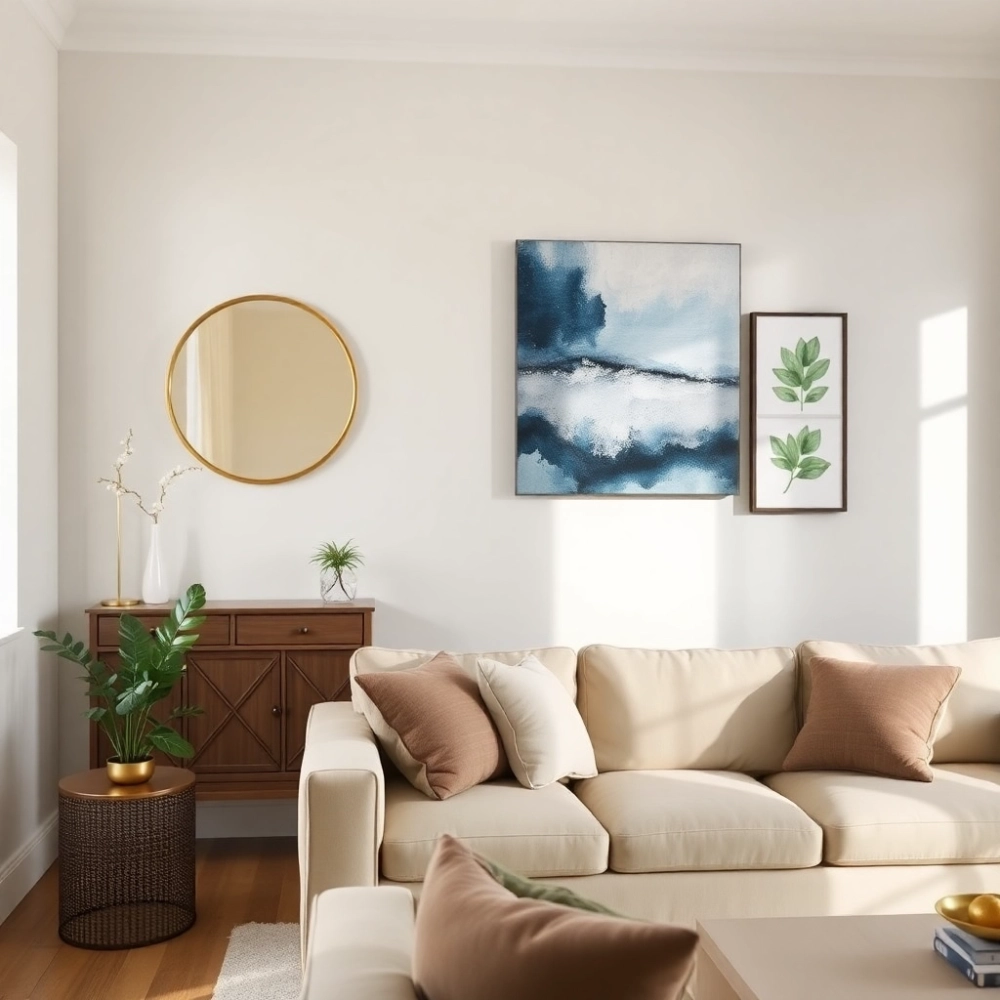 Co powiesić na ścianę w salonie