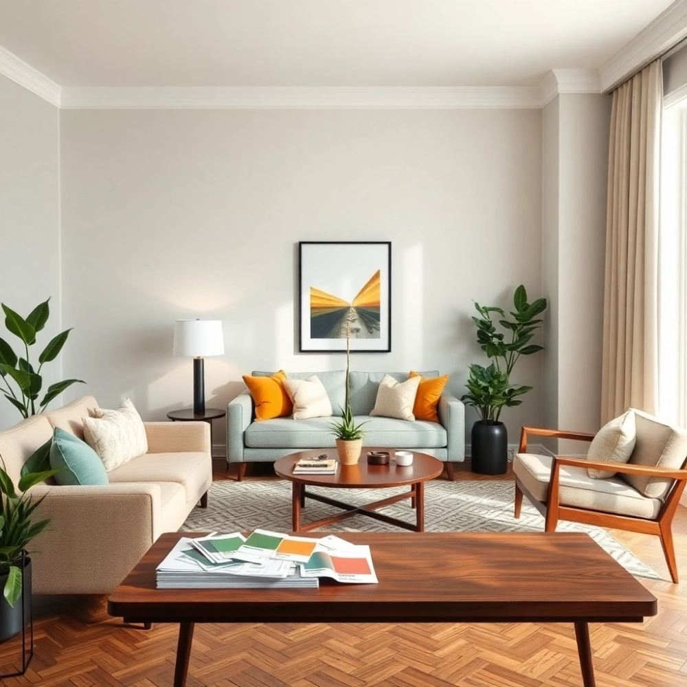 Jak dobrać kolory do salonu