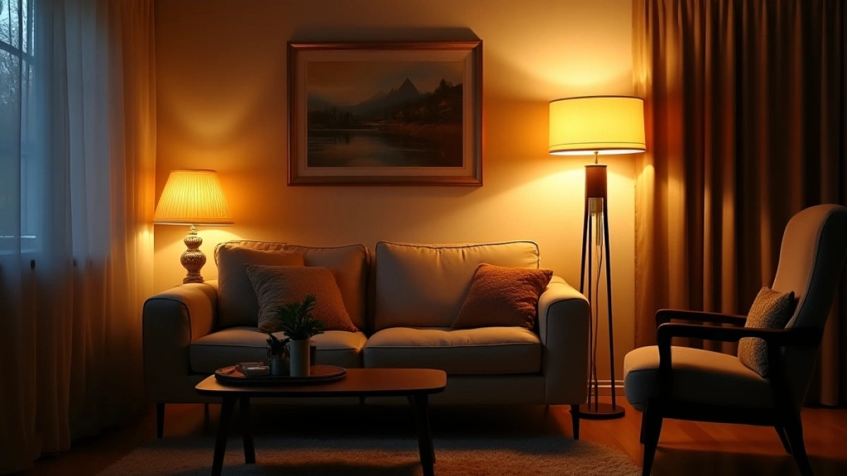 Jak łączyć lampy w salonie