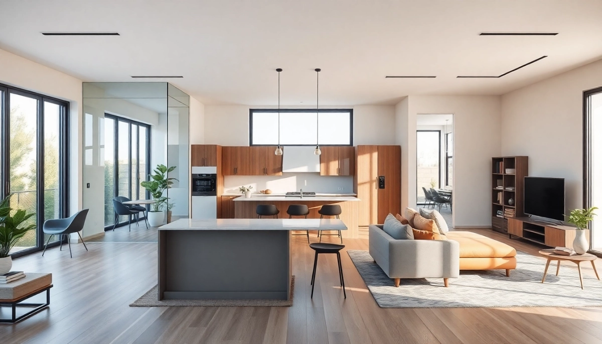 Jak oddzielić kuchnię od salonu inspiracje