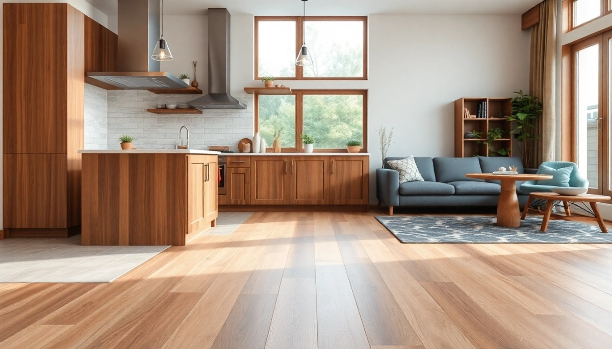 Jak oddzielić kuchnię od salonu podłoga