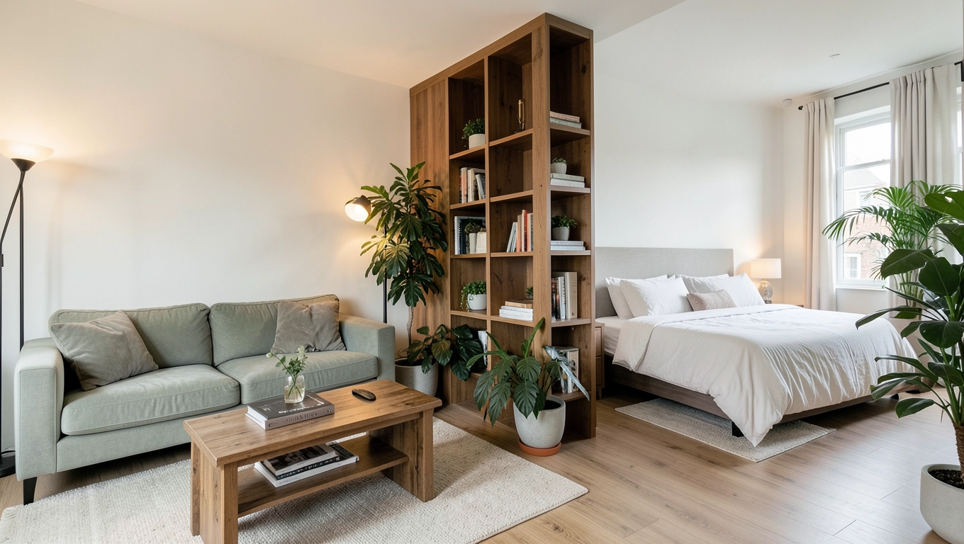 Jak oddzielić sypialnię od salonu