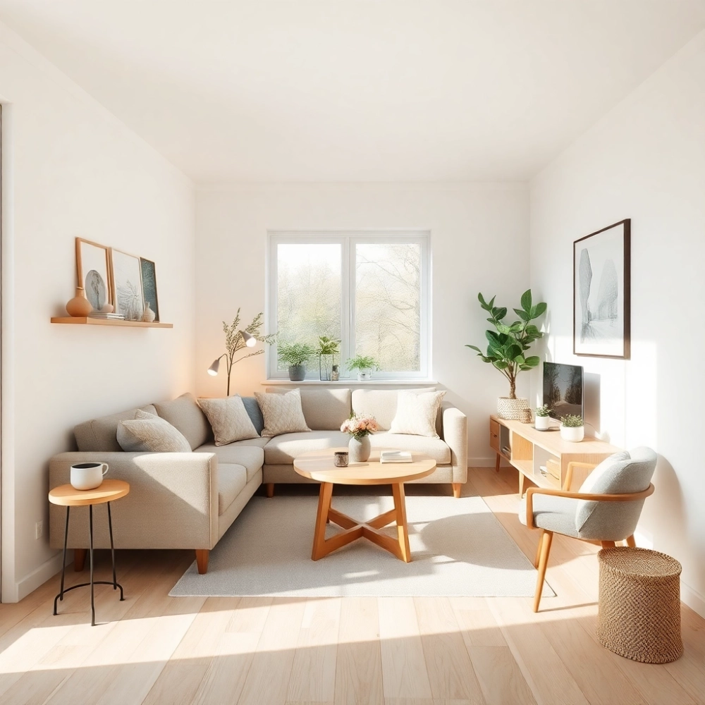 Jak urządzić mały salon ze stołem