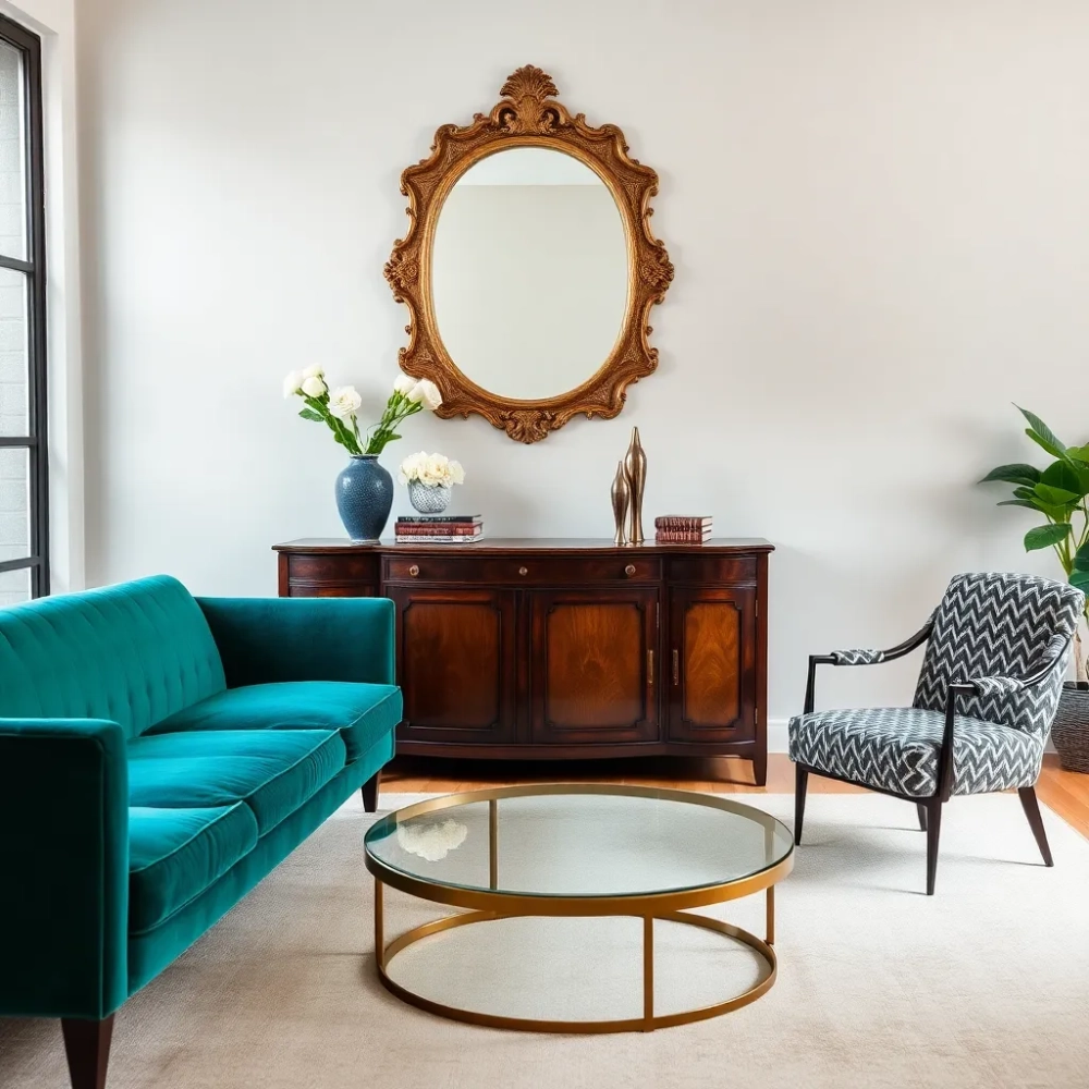 Jak urządzić salon ze starymi meblami