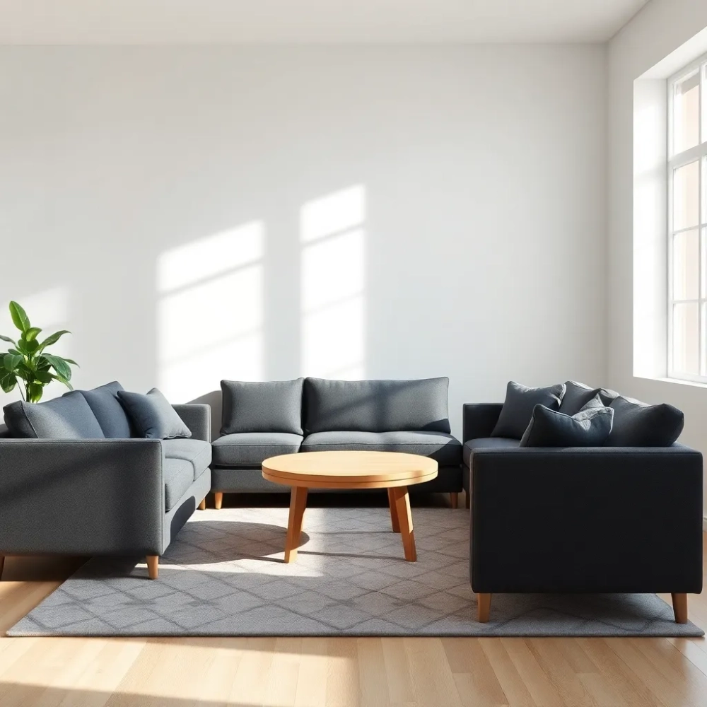 Jak ustawić dwie kanapy w salonie