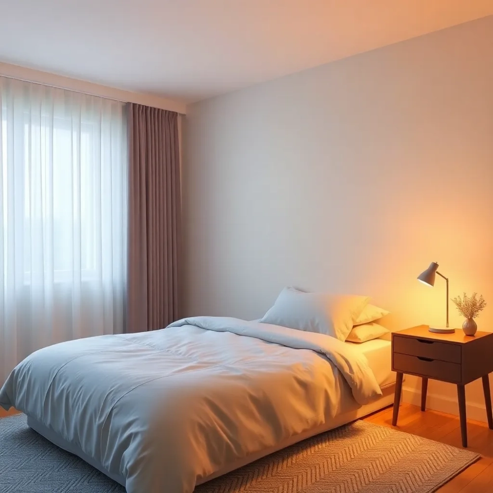 Jaka barwa światła do sypialni