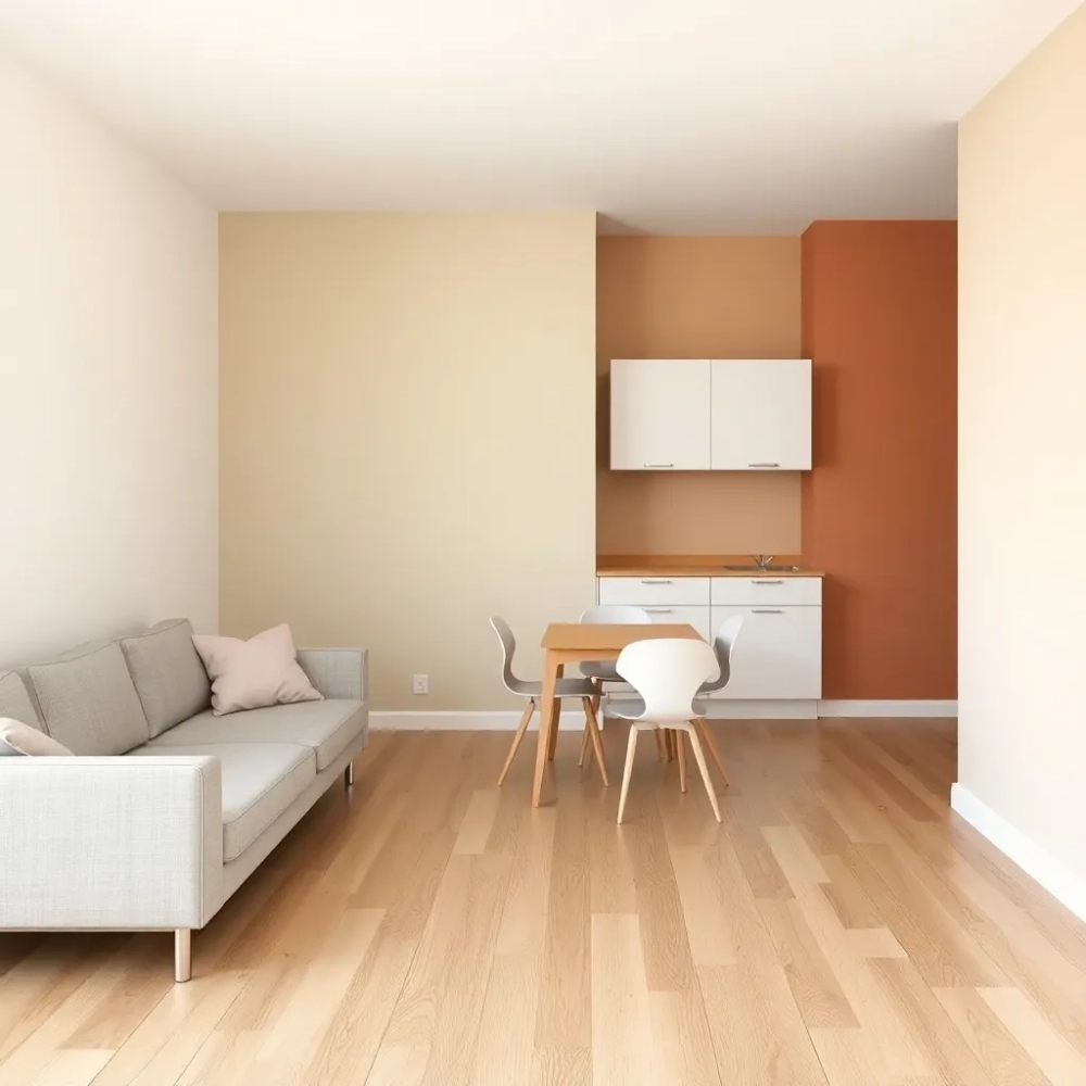 Jaka farba do salonu z aneksem