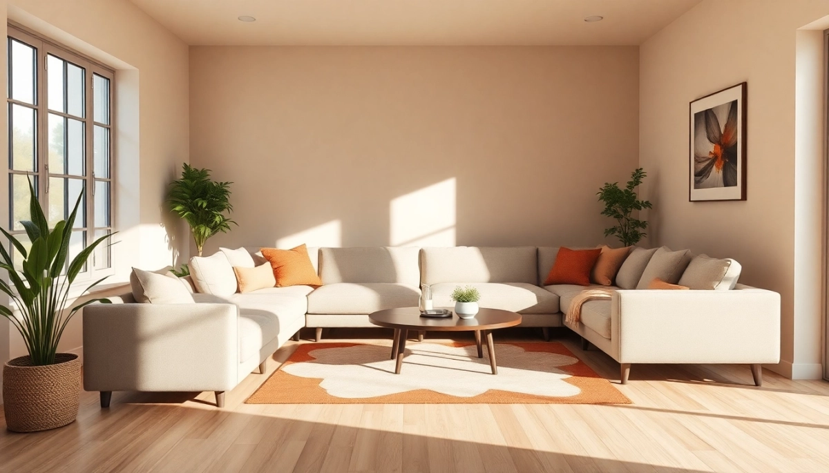 Jaki kolor narożnika do beżowego salonu