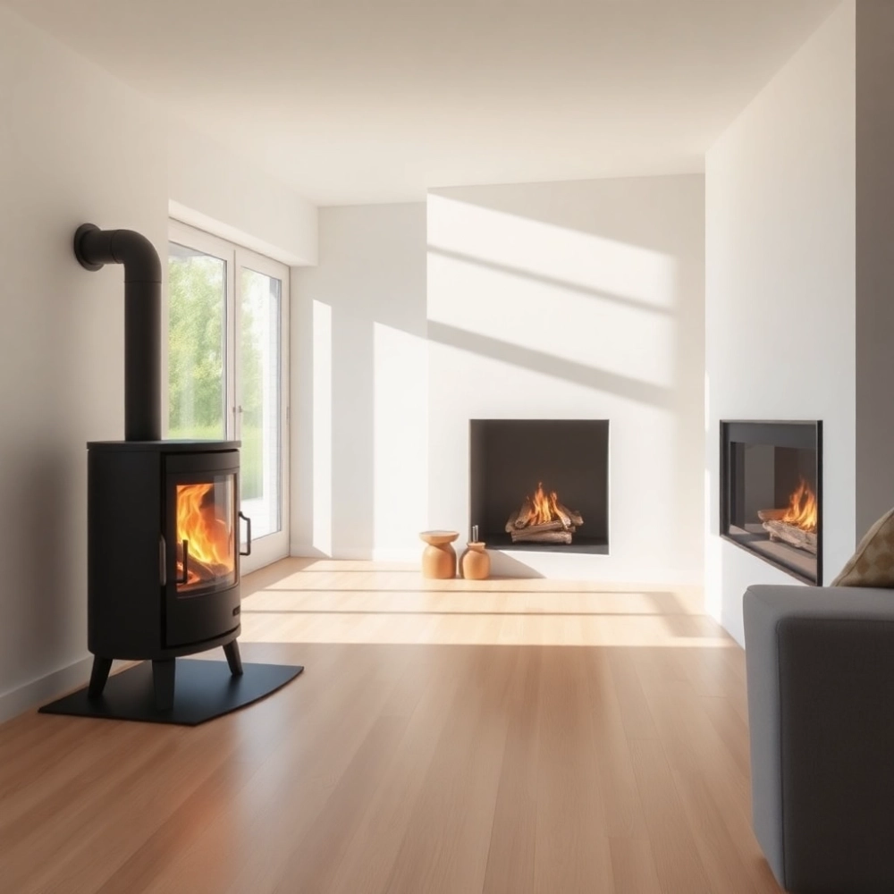 Jaki kominek do salonu 30m2