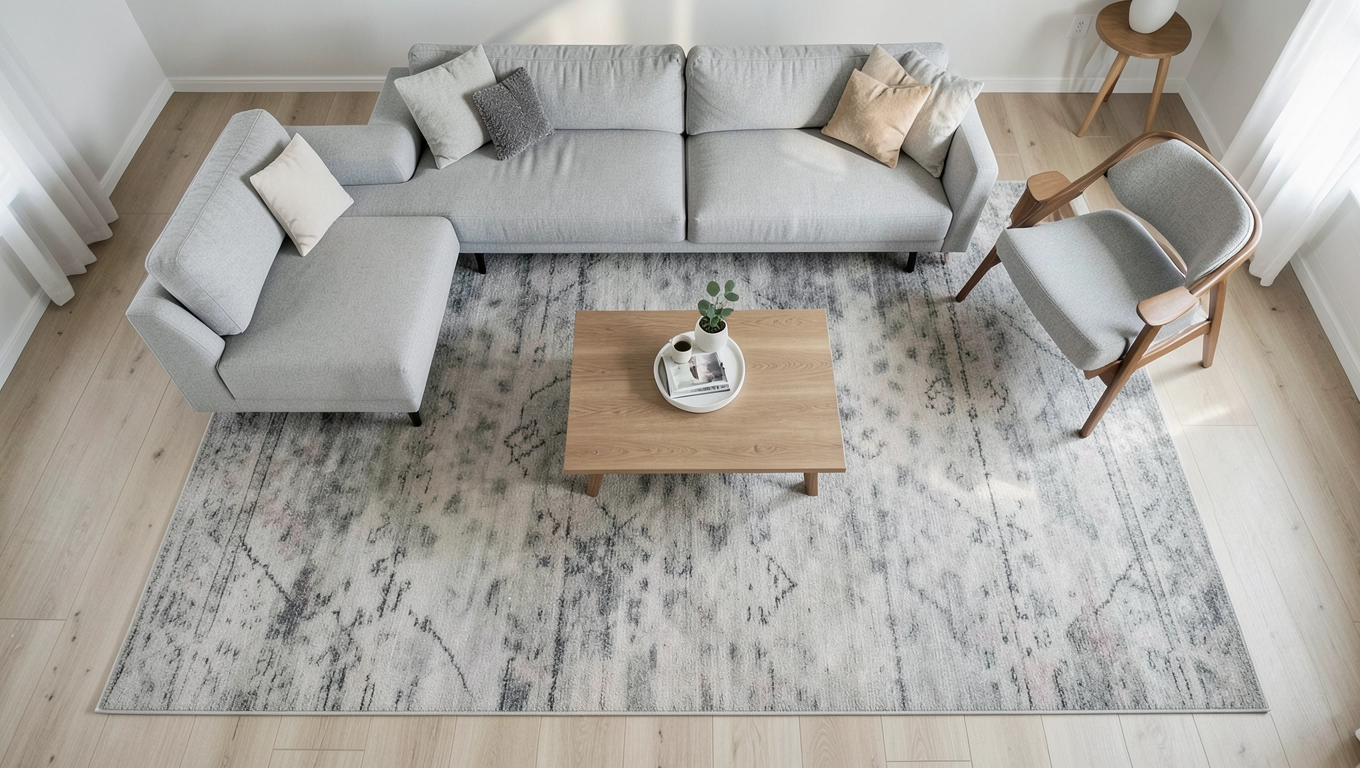 Jaki rozmiar dywanu do salonu