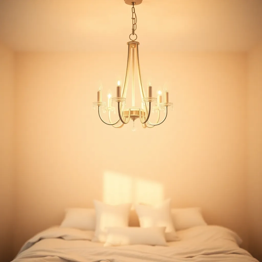 Jaki żyrandol do małej sypialni