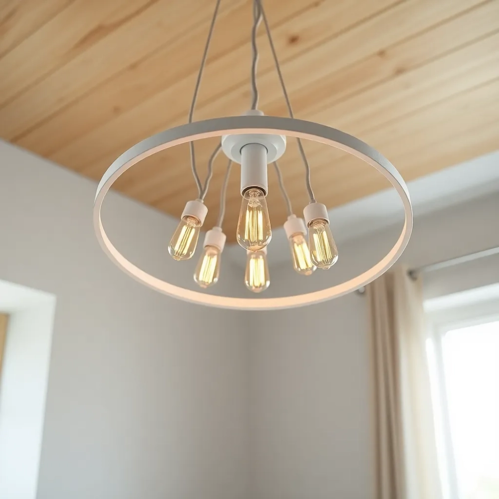 Jaki żyrandol do salonu w stylu skandynawskim