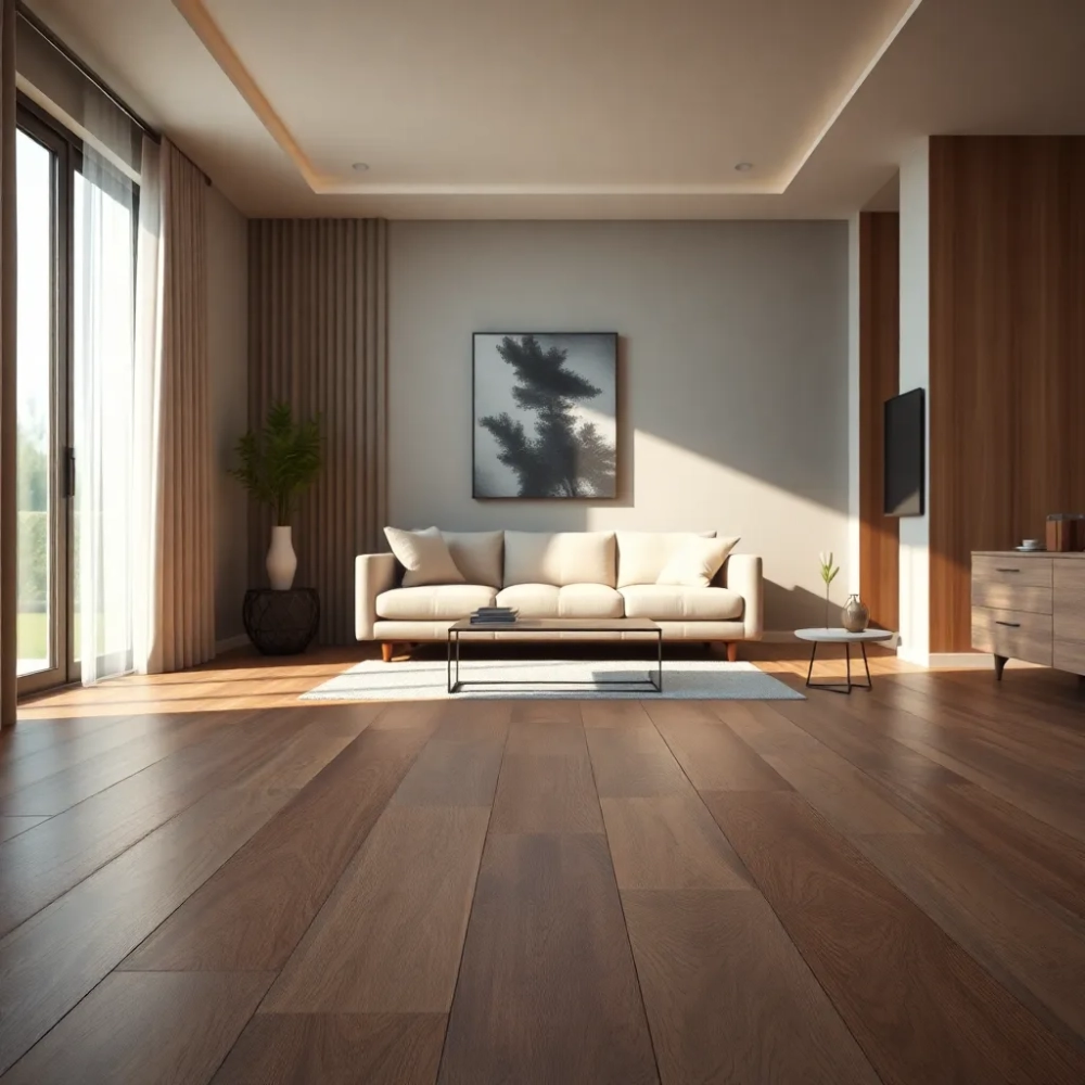 Jakie płytki drewnopodobne do salonu
