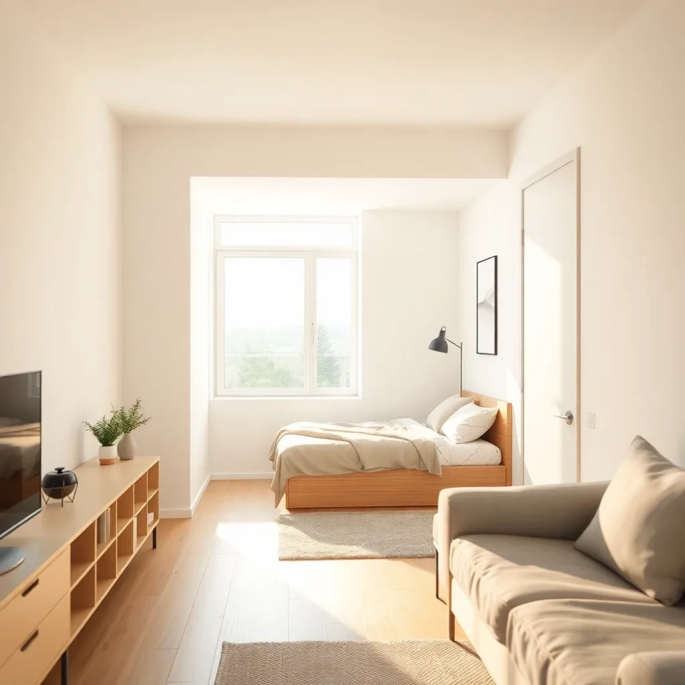 Kawalerka z aneksem sypialnianym