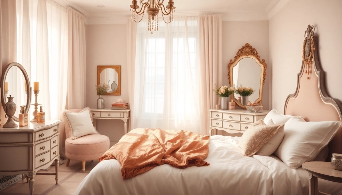 Kobieca sypialnia inspiracje