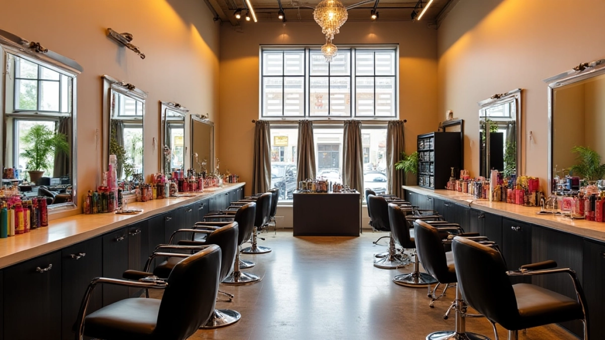 Metamorfoza Salon fryzjerski