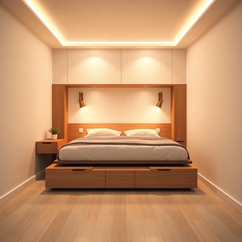 Nowoczesne łóżka do małej sypialni