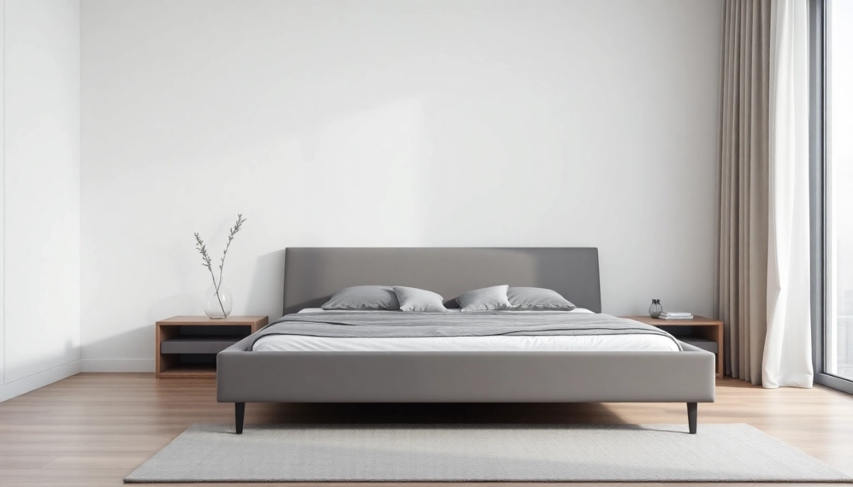 Nowoczesne łóżko do sypialni 160x200 z pojemnikiem