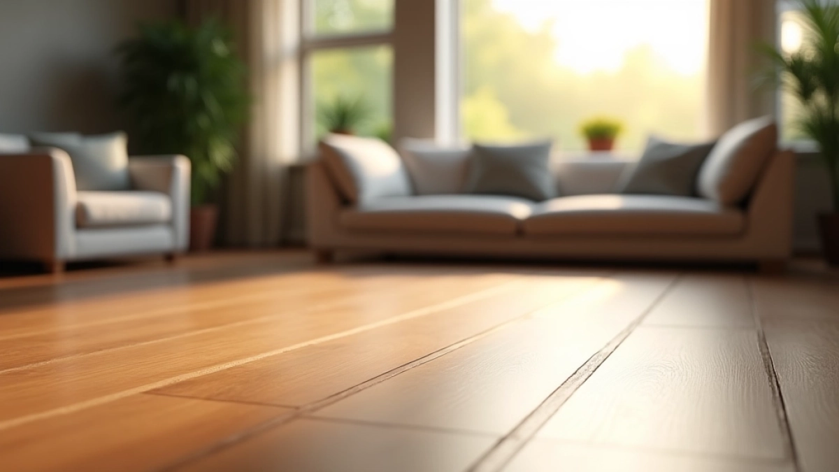 Nowoczesne panele podłogowe do salonu