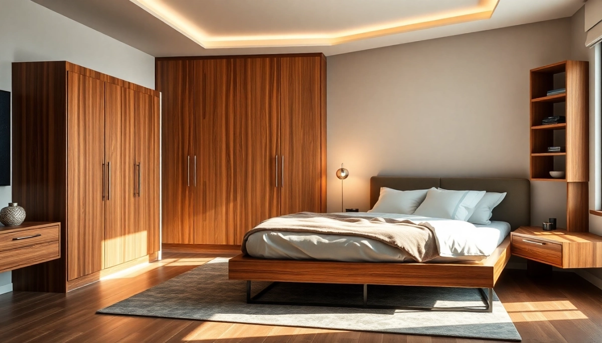 Nowoczesne zabudowy do sypialni