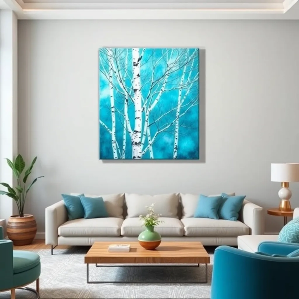 Ozdoby na ścianę do salonu nowoczesne