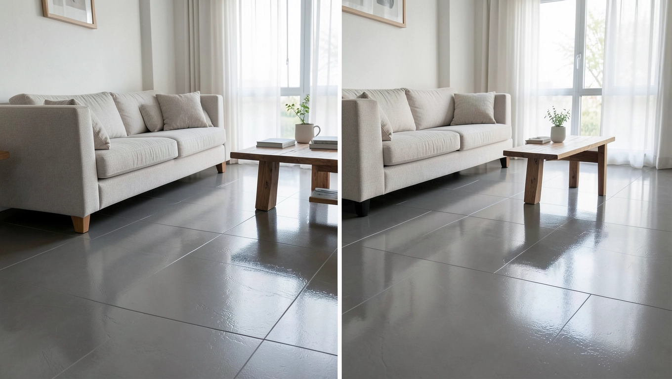 Płytki do salonu  matowe czy z połyskiem