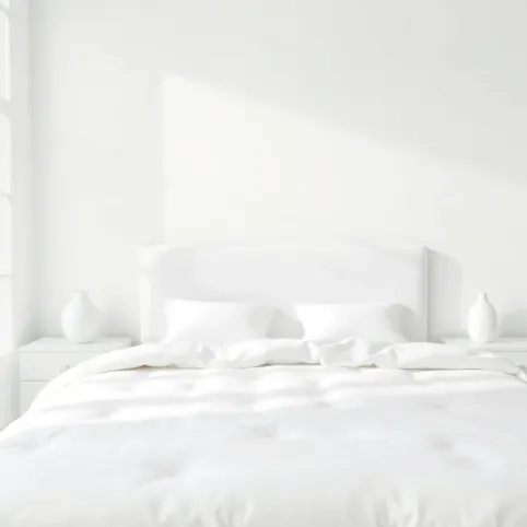 Biała sypialnia inspiracje