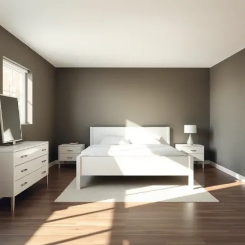 Białe meble w sypialni jaki kolor ścian