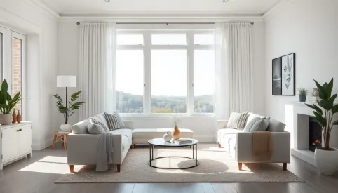 Biały salon inspiracje