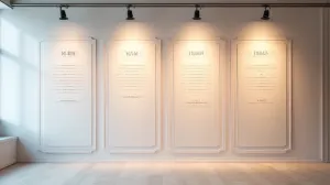 Cennik Salon kosmetyczny wzór Kraków