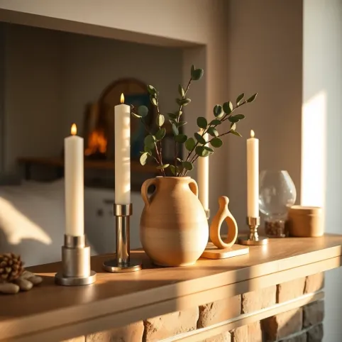 Co na kominek w salonie