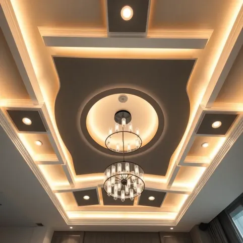 Co na sufit w salonie