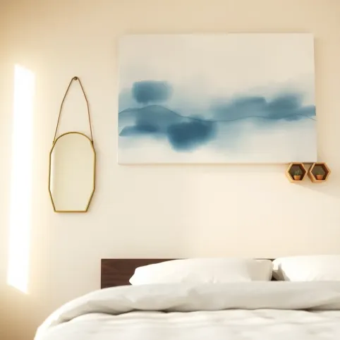 Dekoracje do sypialni na ścianę