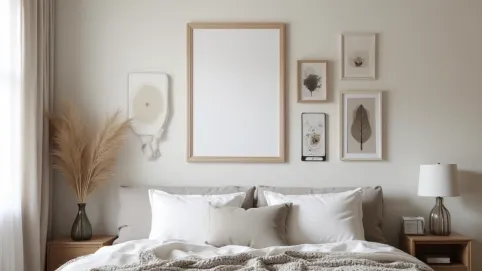 dekoracje na ścianę do sypialni