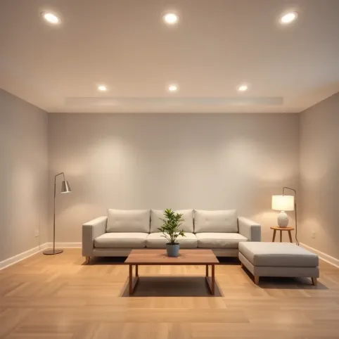 Ile lumenów do salonu