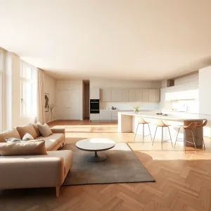 Ile metrów powinien mieć salon z kuchnią