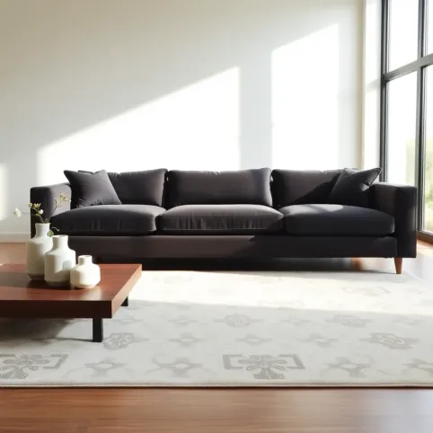 Jak dobrać dywan do salonu