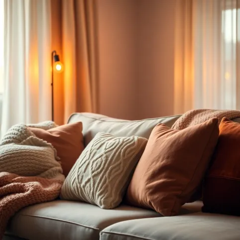 Jak ocieplić salon dodatkami