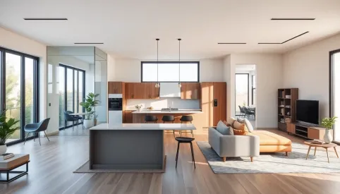 Jak oddzielić kuchnię od salonu inspiracje