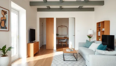 Jak oddzielić przedpokój od salonu