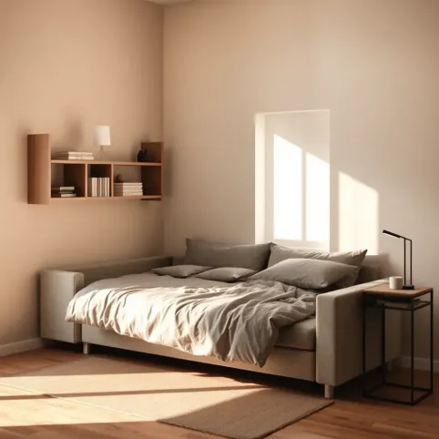 Jak urządzić mały salon z miejscem do spania