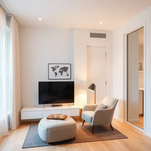 Jak urządzić salon 20m2 w bloku