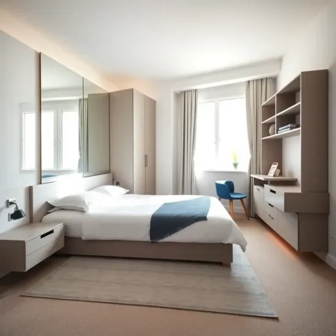 Jak ustawić meble w małej sypialni