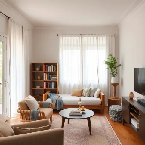 Jak wydzielić miejsce do spania w salonie