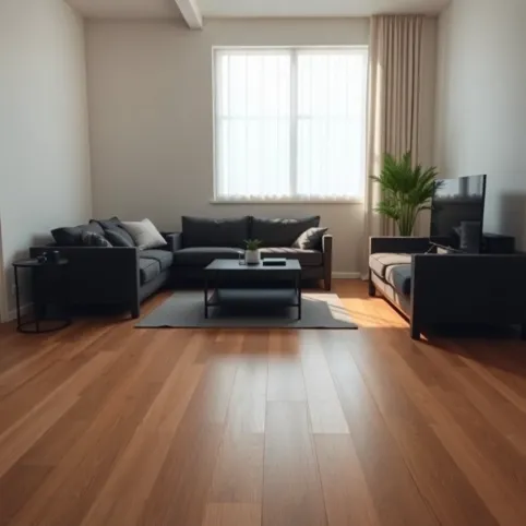 Jaka podłoga do ciemnych mebli w salonie