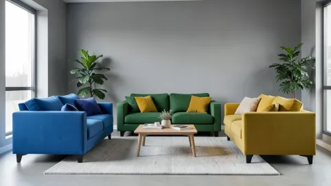 Jaki kolor kanapy do szarego salonu