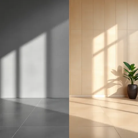 Jakie płytki do salonu  matowe czy z połyskiem